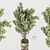 Modern Plants Bouquet Vase 24 3D model small image 3