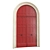 Classic Tempera Door 3D Model 3D model small image 5
