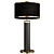 Sleek Bauhaus Table Lamp 3D model small image 1