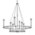 Elegant Tux Chandelier 3D model small image 2