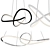 Vornado Chandelier Pendant Lamp Fixture 3D model small image 1