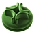 Verpan Easy Sofa: Modern Elegance 3D model small image 3