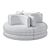Verpan Easy Sofa: Modern Elegance 3D model small image 6