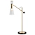Sleek Modern Mitte Table Lamp 3D model small image 1