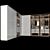 Decorative Elements Wardrobe Set 3D model small image 4
