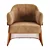 Elegant Jackie Armchair with Corona	Render 3D model small image 2