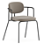 Modern Lunch Chair Frame Sero 3D model small image 1