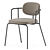 Modern Lunch Chair Frame Sero 3D model small image 2