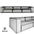 Modern High-Poly Milosh Sofa 3D model small image 3