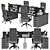 IKEA Office Suite - Workstation 10 3D model small image 1