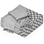 Modern Comfort Hackney Lounge Ottoman 3D model small image 4