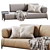 Modern Design Compo Furniture Set 3D model small image 3