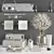 Bathroom Set 3D Models Bundle 3D model small image 1