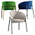 Contemporary Rimo Chair 3D model small image 5