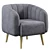 Modern Armchair 2014 in Corona 3D model small image 1