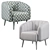 Modern Armchair 2014 in Corona 3D model small image 6