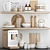 3D Kitchen Accessories Set 3D model small image 1