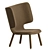 Modern Tembo Lounge Chair Design 3D model small image 5