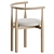 Scandinavian Dining Set with Table 3D model small image 7