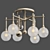 Elegant Majorette Ceiling Light Flush 3D model small image 2