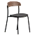 Modern Dining Set with 4 Chairs 3D model small image 5