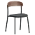 Modern Dining Set with 4 Chairs 3D model small image 6
