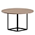 Modern Dining Set with 4 Chairs 3D model small image 7