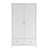 Wood by Ellipsefurniture Wardrobe White 3D model small image 2