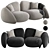 Modern Lithos Design Sofa 2015 3D model small image 1