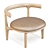 Baxter Himba Mini Armchair 3D model small image 2