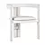 Modern Elegance: Tacchini Pigreco Chair 3D model small image 3