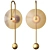 Mogens Glass Wall Sconce 3D model small image 1