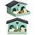 Adorable Animal Toy Sets 3D model small image 3