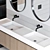 Modern Bathroom Furniture Set, Gessi Inciso Faucet 3D model small image 3
