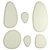 Tropical Elegance Mirror Set 01 3D model small image 1