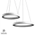 Trendy Milosh Tendence Pendant Light 3D model small image 1