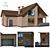 High-Poly 3D House Model 3D model small image 1