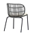 Stylish Kodo Dining Chair 3D model small image 3
