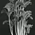 Exquisite Cyrtostachys Renda Palm Model 3D model small image 4