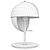 Elegant Modern Pendant Light Fixture 3D model small image 1