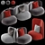Miniforms Botera Armchair 2015 Model 3D model small image 1