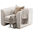 Luxury ZANABONI Masterpiece Armchair 3D model small image 5