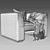Luxury ZANABONI Masterpiece Armchair 3D model small image 6