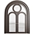 Elegant Arched Door Set 3D model small image 3