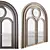 Elegant Arched Door Set 3D model small image 5