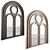 Elegant Arched Door Set 3D model small image 10