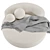 Eichholtz Björn Round Sofa & Cushions 3D model small image 3