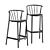 Resol Designer Modern 3D Stool 3D model small image 1