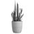 Sansevieria 3D Model | Modern Botanical 3D model small image 2