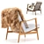 Retro Stefan Armchair Scandinavia 60s 3D model small image 3